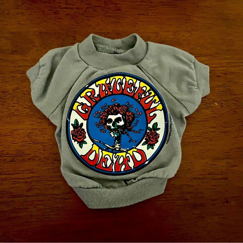 Grateful Dead doggy pet shirt XS